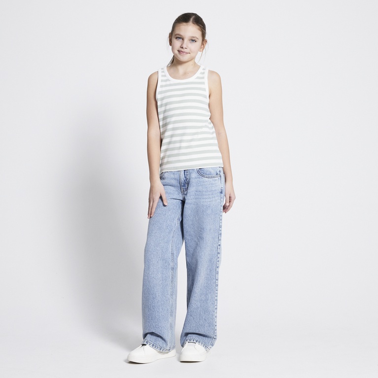 Ribbed tank top "Amalia stripe"
